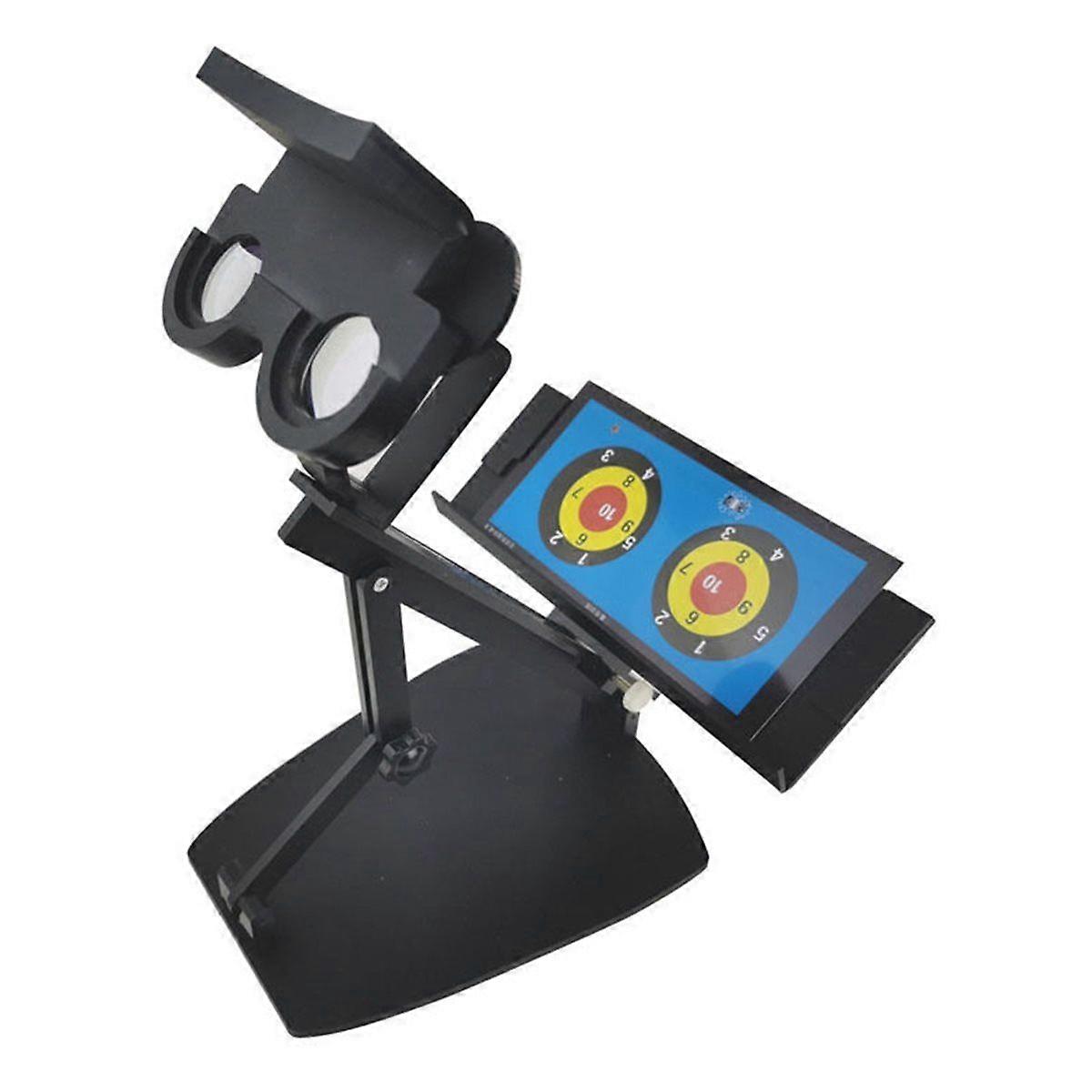 Stereoscopic Variable Prismatic Trainer for Refractive Errors Amblyopia Squint Stereo Tool