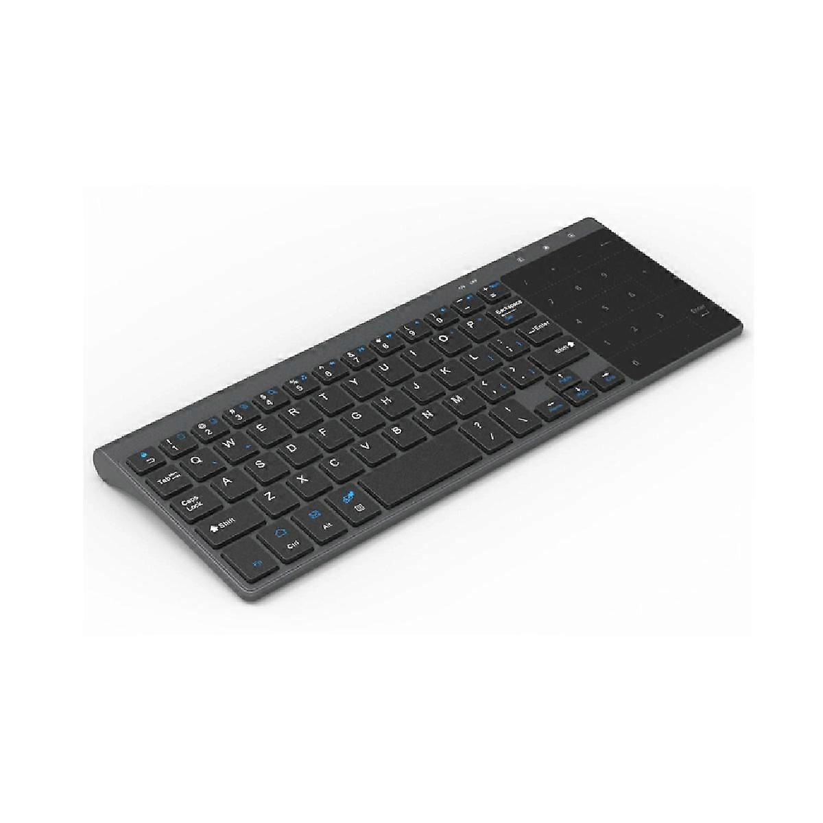 Slim 2.4G Wireless Keyboard with Touchpad Mouse Number Numeric USB Wireless Keyboard for Android Wi