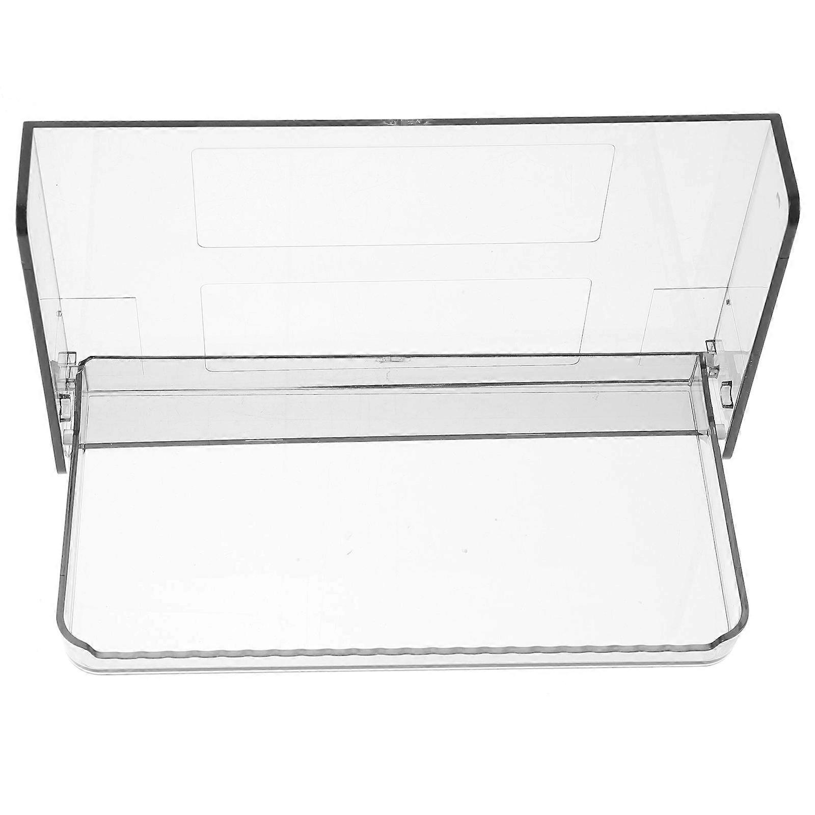 Kitchen Wall Organizer Storage Rack Bathroom Organizer Wall Mounted Light Grey Pet Space Utilization 1Pack