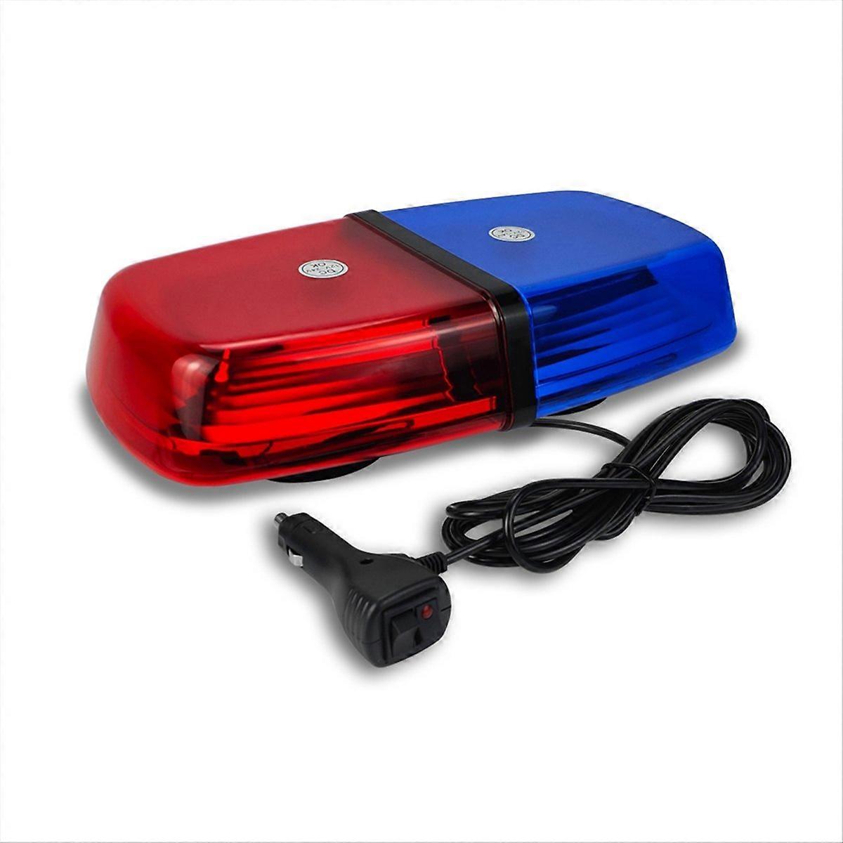 12inch 72 LED Red Blue Flash Emergency Hazard Warning Security