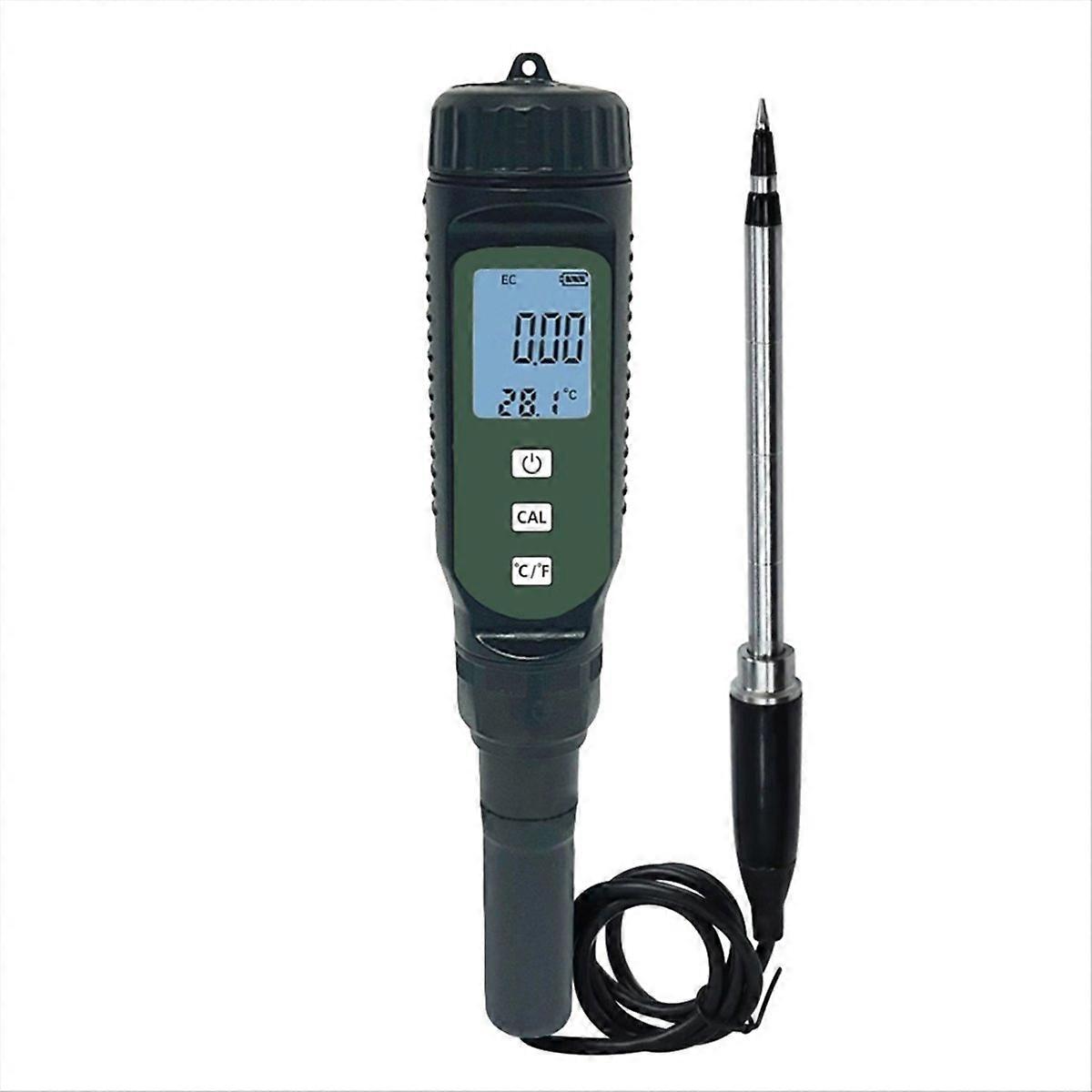 Soil EC Detector Temperature Detection Probe for Garden Grassland