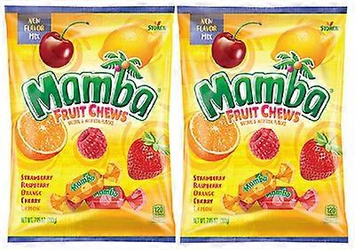 Mamba Fruit Chews Candy 2 Pack