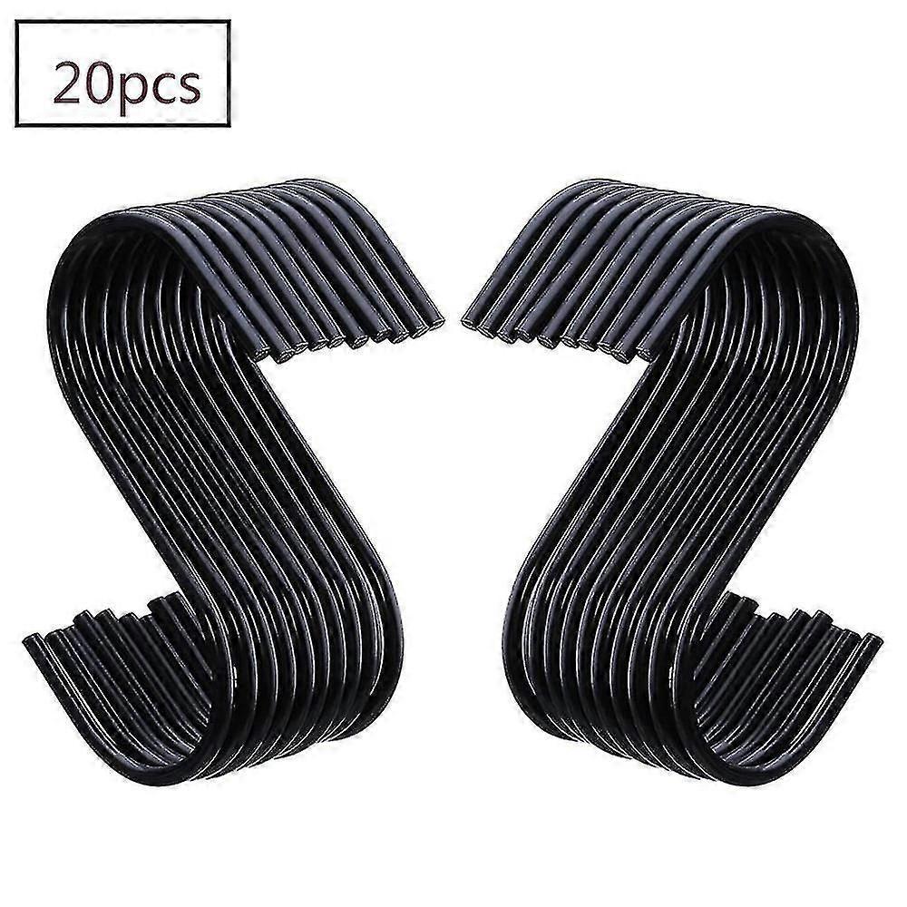 20pcs-hook Hook Hook Hook Hanging-black 10
