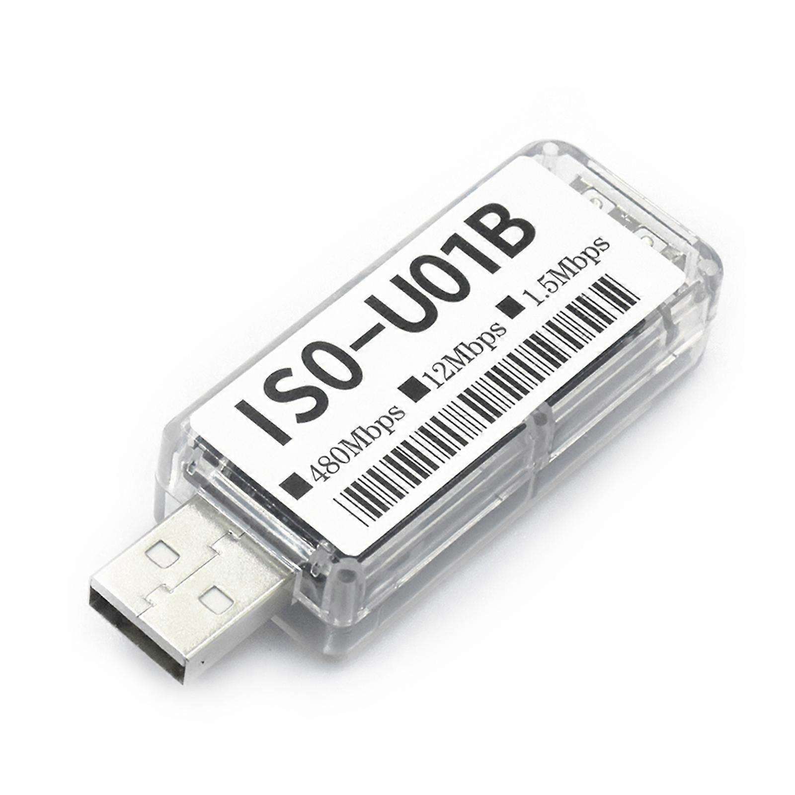 U01B Safe USB Isolation Adapter USB Port Data Decoding Auditory Elimination For Instruments and Data Collection Devices  T