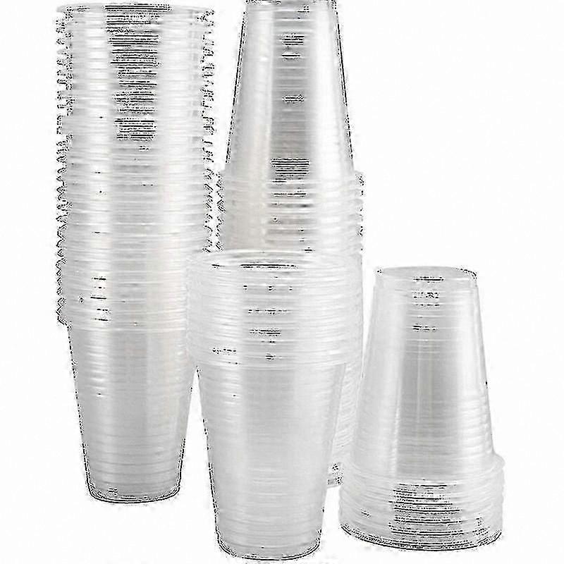 Plastic Cups for Parties and Events, 100 Count per Pack