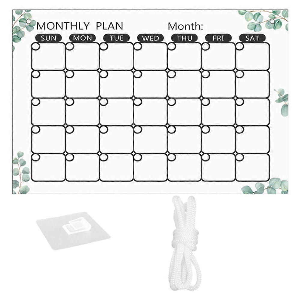 Transparent Acrylic Message Board for Students 2Sets Multi-Functional Memo Boards