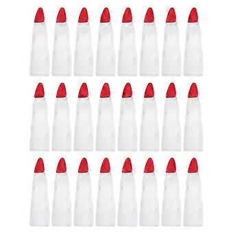 24 Pcs Halloween Finger Covers Fake Finger Nails Prank Prop Plastic Finger Cover