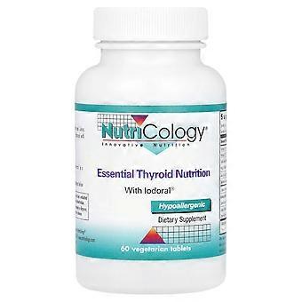 Nutricology, Essential Thyroid Nutrition mit Iodoral, 60 vegetarische Tabletten