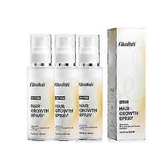1-5x Hair Growth Spray, With Cypress Leaf Extract and Biotin, Non-Greasy, Helps Prevent Hair Thinning & Hair Loss, for Scalp