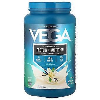 Vega, Plant-Based Protein, Premium Protein + Nutrition, Vanilla , 2 lb 4.4 oz (1 kg)