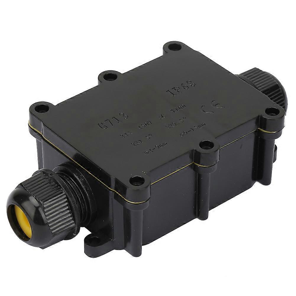 IP68 Waterproof Junction Box Electrical Enclosure Cable Connecting Terminal Block (Two way)