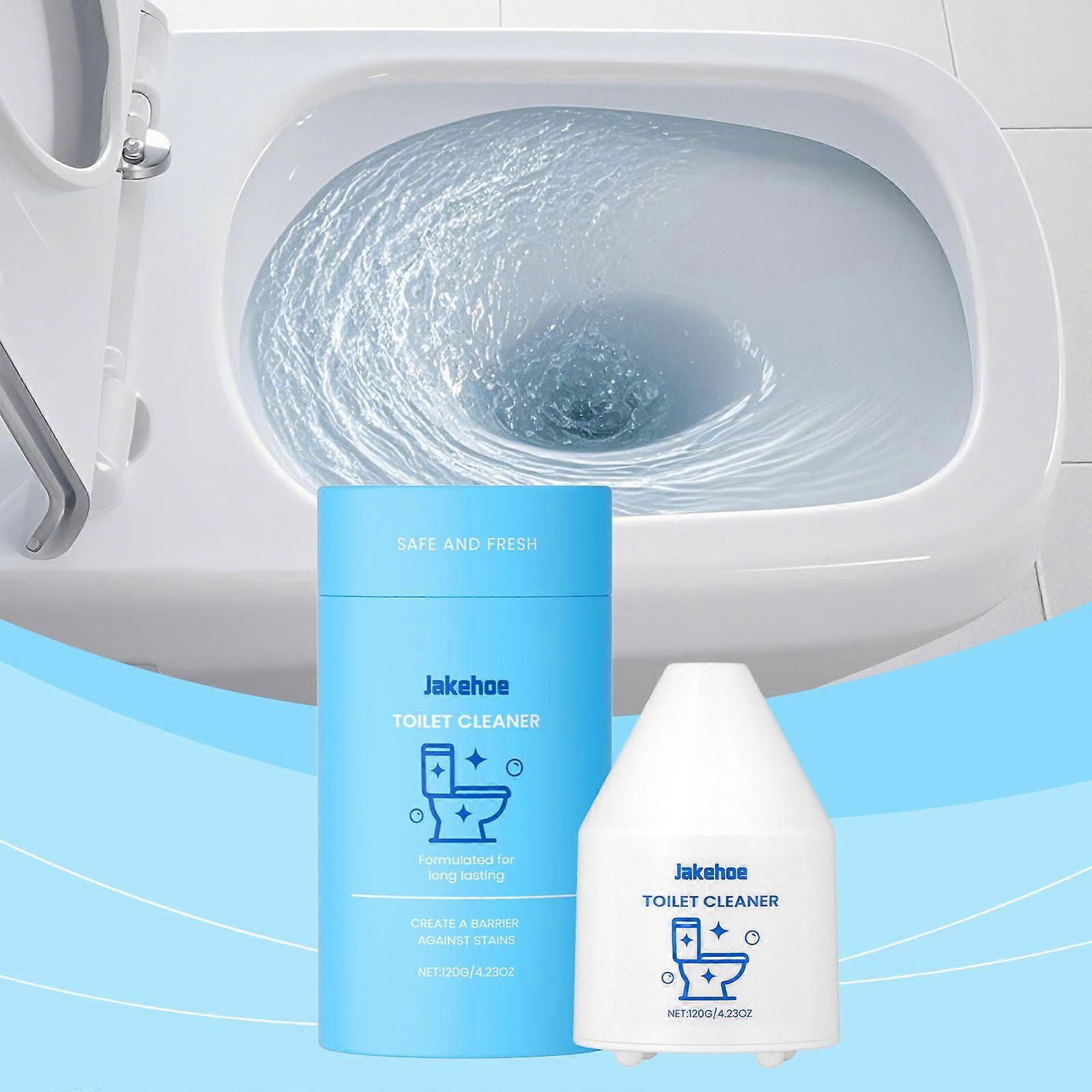 Long-Lasting Toilet Cleaner Block, Automatic Deodorizing Stain Prevention