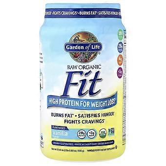 Garden of Life, Raw Organic Fit, High Protein for Weight Loss, Vanilla, 2 lbs 0.8 oz (930 g)