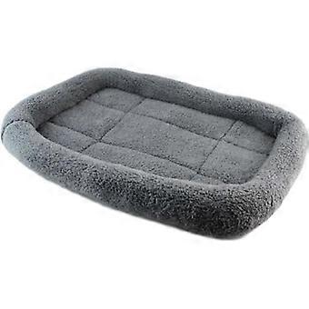 Soft Plush Pet Dog Puppy Cat Bed Autumn Winter House Nest Size GrayBASKET - BASKET - CUSHION - HAMMOCK - 40X28X7CM