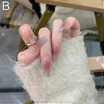 False Nails Manicure Patches, Long-Lasting Handcrafted Design, Protect Natural Nails, Suitable for All Occasions