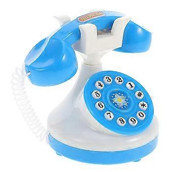 Vintage-Drehscheibentelefon-Spielzeug für Kinder zum Rollenspiel und Lernen