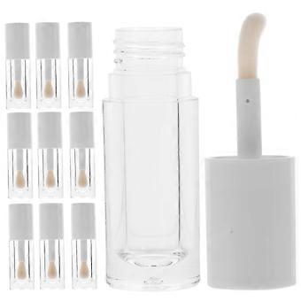 12 transparente Lipgloss-Tuben mit Applikator, auslaufsichere, nachfüllbare Lippenbalsam-Behälter für unterwegs