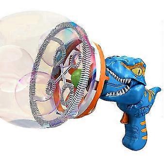 Elektrisch dinosaurusbellenblaaspistool met handventilator voor in het zwembad - Nieuw product