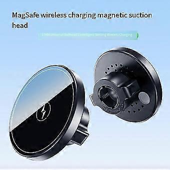 1 supporto per telefono da auto, ricarica rapida da 15 W, portatile, ruotabile a 360 gradi, compatibile con Easy Navigation (magnete integrato)