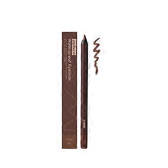 Eyeliner imperméable marron pierre longue tenue et pas facile à tacher, eyeliner de maquillage naturel et lisse 1PC