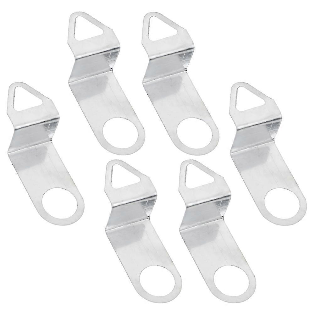 6pcs Wall Clock Movement Hooks Wall Clock Hanging Hooks Pendulum Clock Hangers
