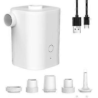 Mini Tragbare Elektrische Aufblasbare Pumpe 2500mAh 3600mAh USB Wiederaufladbare Luftpumpe für Bett Luftmatratze Schwimmräder Boot Sofa