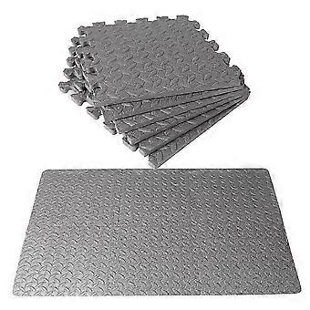 12Pcs Foam Floor Mats compatible with Home Gyms, Exercise Mat Flooring Tiles