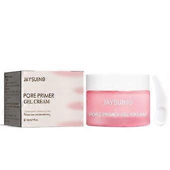 Jaysuing Facial Pore Primer, vernauwt de poriën, maakt de huid glad en concealer huidverzorgingscrème