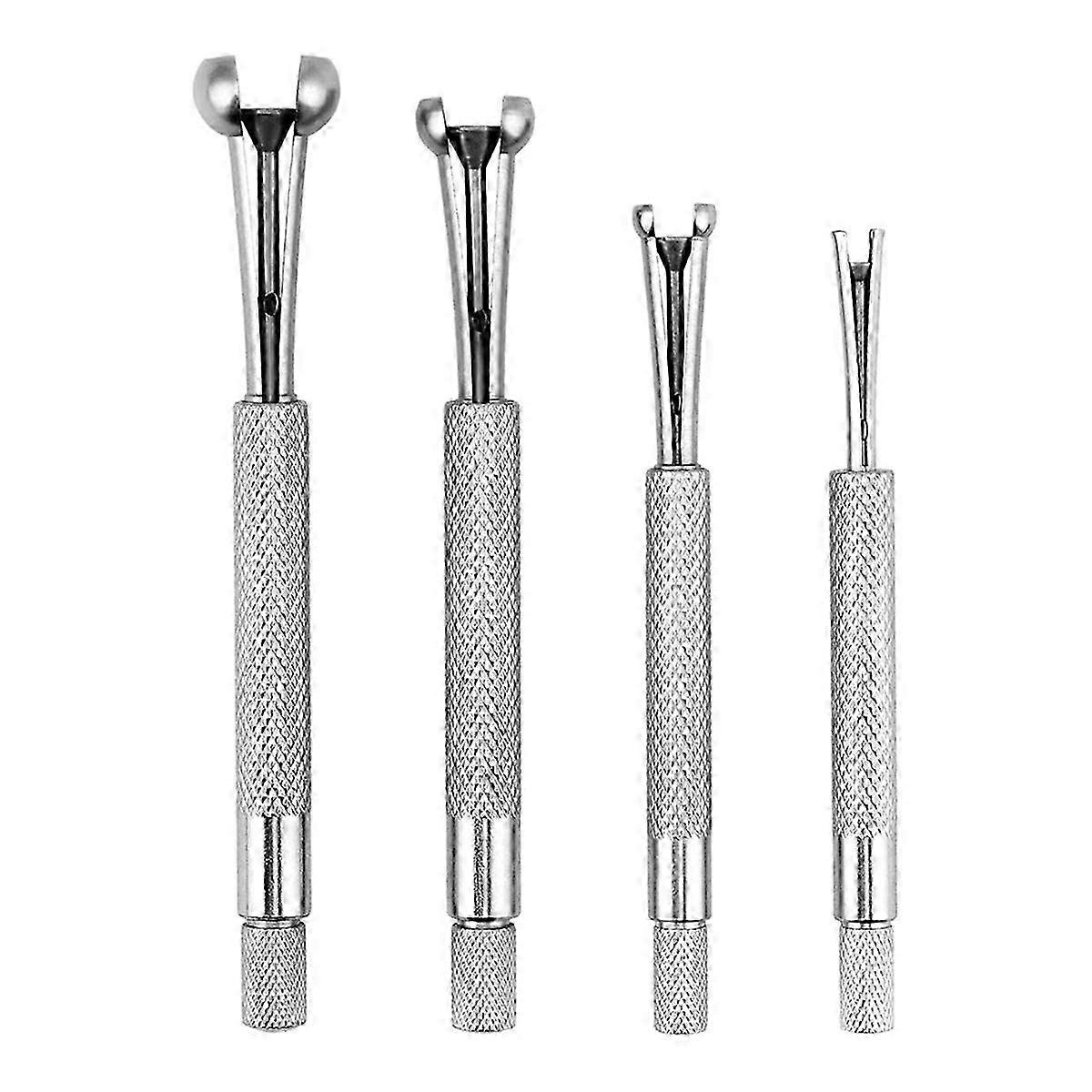 6PC Telescoping Bore Gauge Set 1/8-1/2in Range Precision Hole Measuring Kit