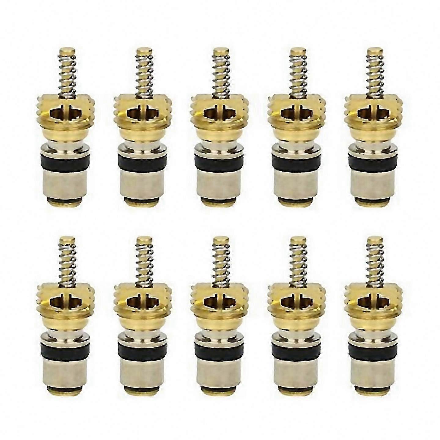 10-Piece Air Conditioning Valve Core Set