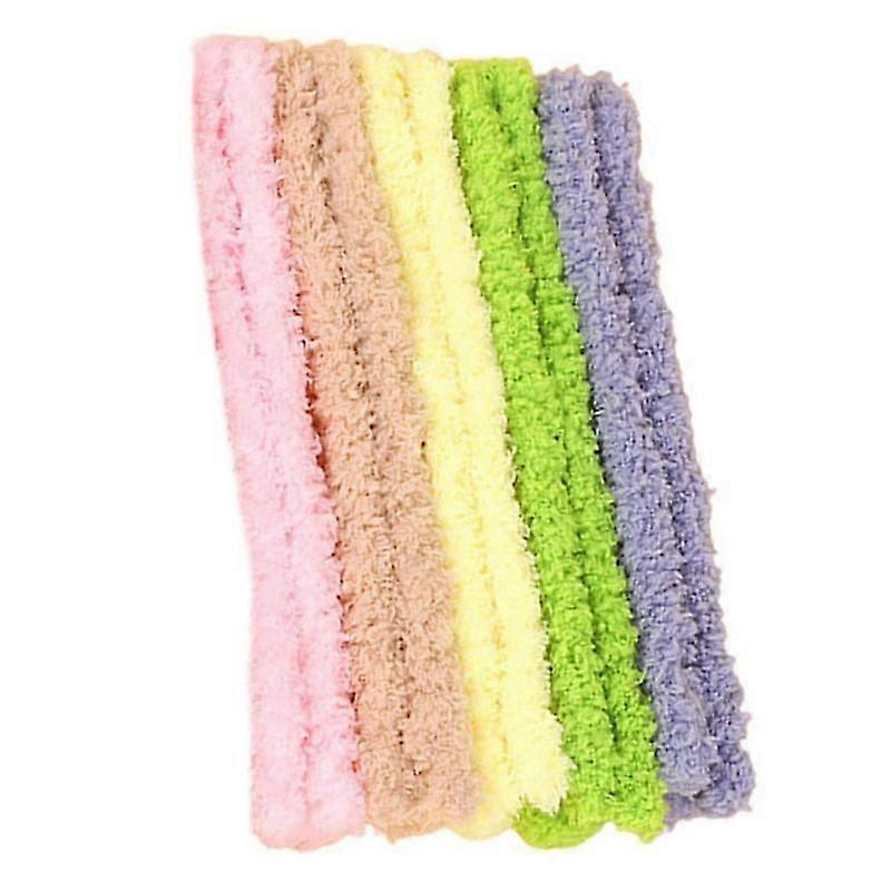 Plush twisted stems for mixed media art projects