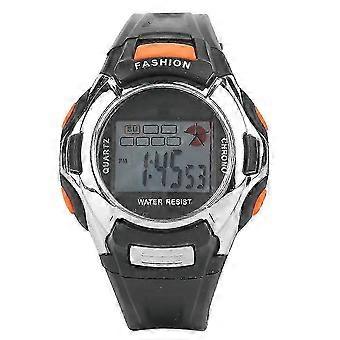 Black Multi function Electronic Wrist Watches Digital Luminous Children Boy Girl Sports Watch - Quality Plastic Stainless Steel
