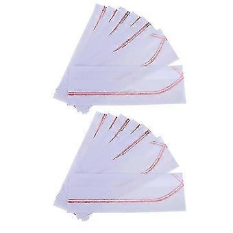 40 Stück Papier Chef Hut Set Vlieshauben