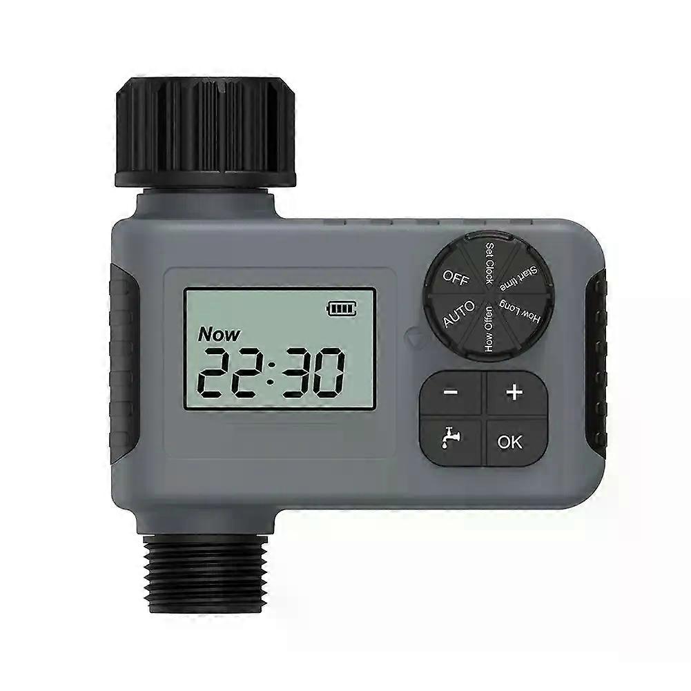 Automatic Water Timer Intelligent Irrigation Watering System Sprinkler Timer Garden Programmer Equipment IPX7 LCD Display