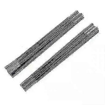 Trampoline Top Pole Metal Ring Replacement Fiberglass Rods, Universal Kit with Protective Caps