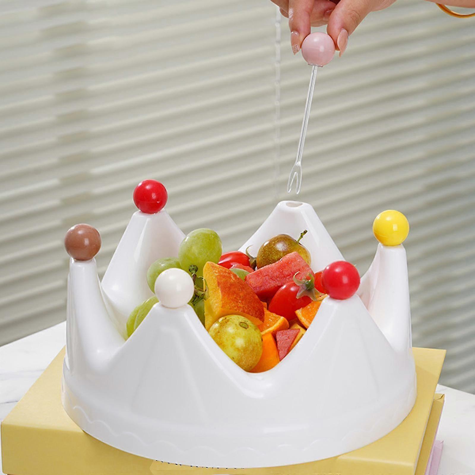 Modern Crown Fruit Serving Tray