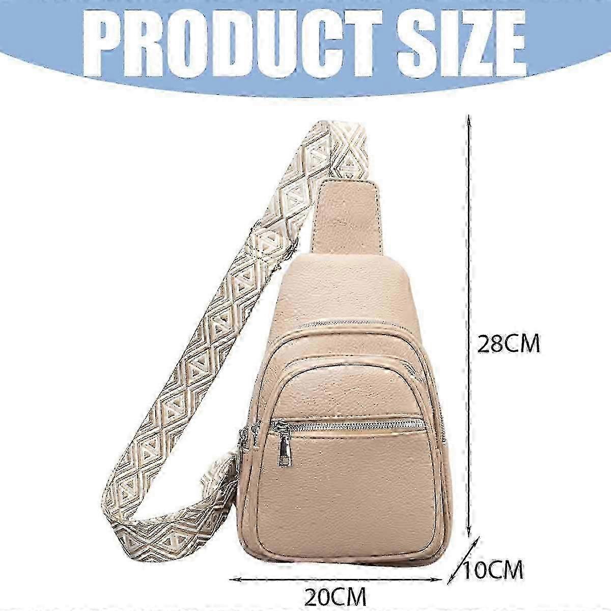 Adjustable Crossbody Sling Bag