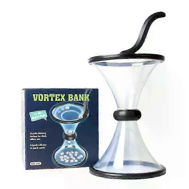 Vortex Coin Piggy Bank Funnel Shape