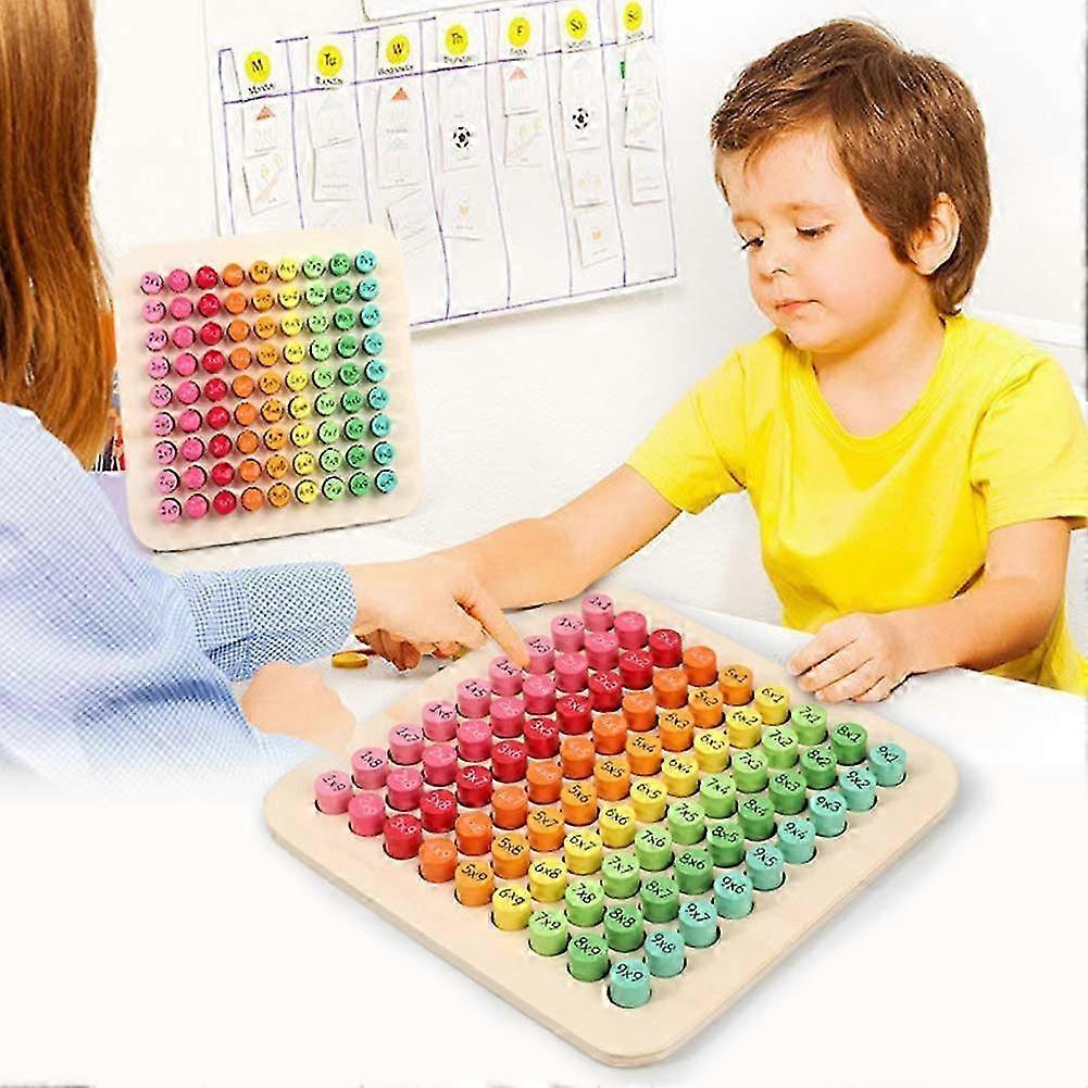 9×9 Wooden Multiplication Learning Kit
