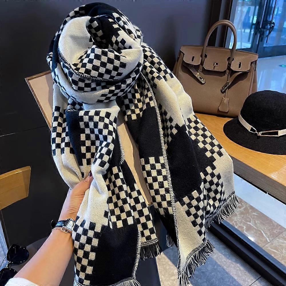Plaid Warm Soft Winter Accessory