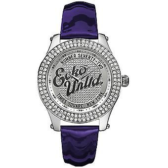 Marc Ecko the Rollie Watch for Women Analog Quartz with Cowskin Bracelet E10038M3