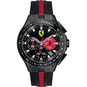 Ferrari course japonaise Quartz Analog Man Watch avec bracelet en silicone 0830023