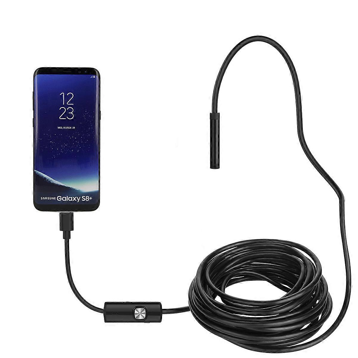 Versatile Semi-Rigid Borescope HD USB-C OTG