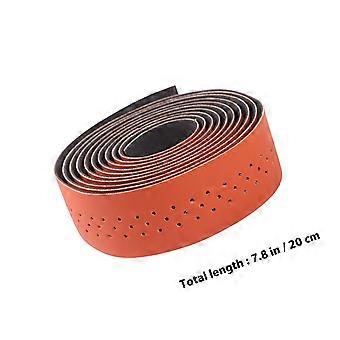 PU Handlebar Tape for Shock-Absorbing 1Set Brown for Bike Riding