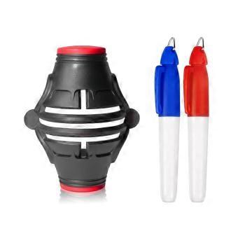 360 Degree Line Drawing Golf Alignment Tool Simple Complete Rotation Guide