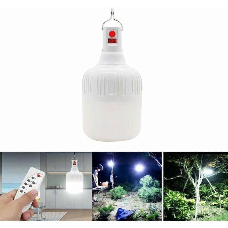 Rechargeable light bulb (100w+version with digital display)
