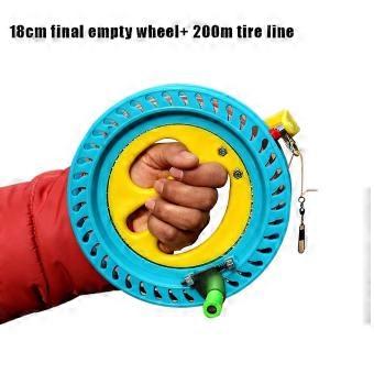 Outdoor Kite Reel Winder Kite Line Winding Reel Grip Wheel Plastic Kite Line String Grip Reel Kit-lsy