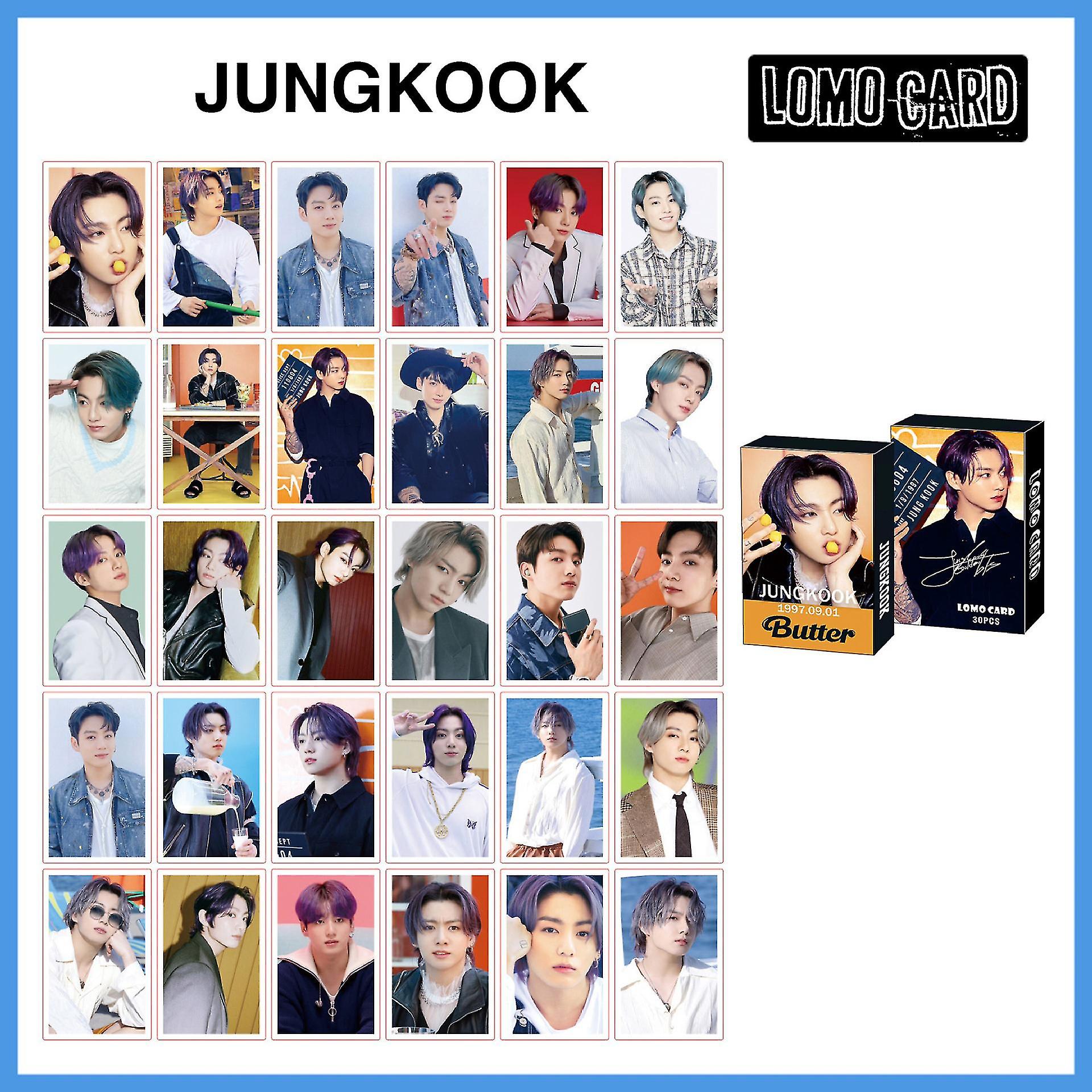 30pcs/box Kpop バンタンボーイズ ロモカードセット フォトカード フォトプリントアルバム フォトカード 韓国ファッション かわいいボーイズ ポスター 画像ファン