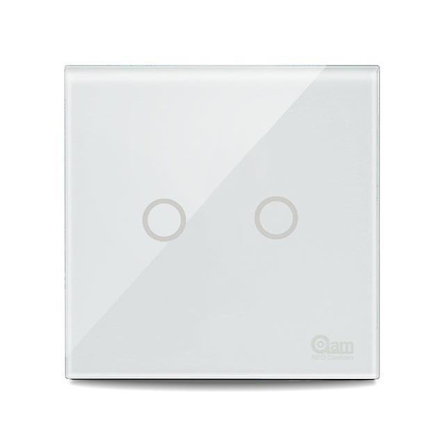 Smart Light Switch Touch Sensitive Wall Switch Home Automation Z Wave Wireless Smart Remote Control Light Switch