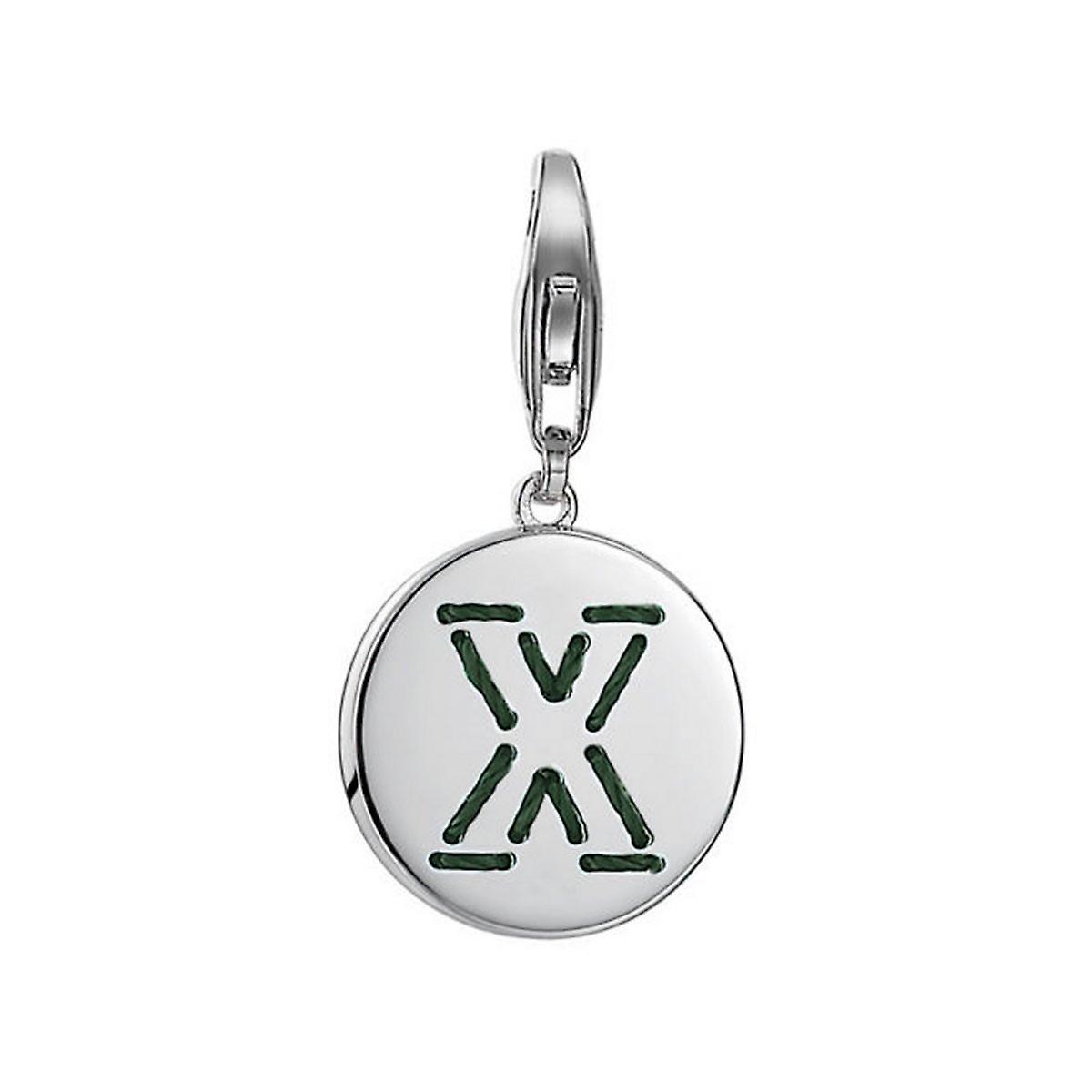ESPRIT pendant of charms silver letter fabric X ESCH91145A000